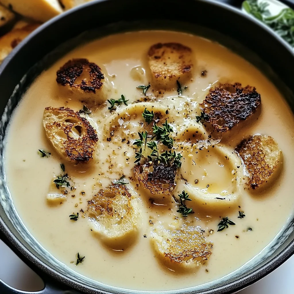 French Garlic Soup