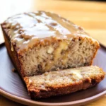Maple Glazed Banana Bread