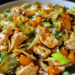 Quick Chicken Cabbage Stir-Fry