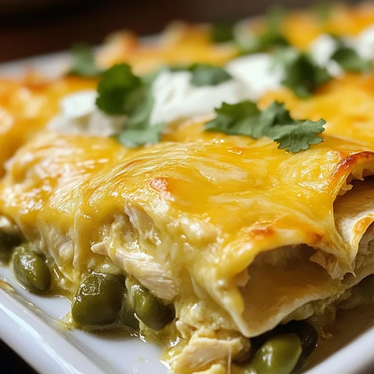 Quick and Easy Green Chile Chicken Enchilada Casserole