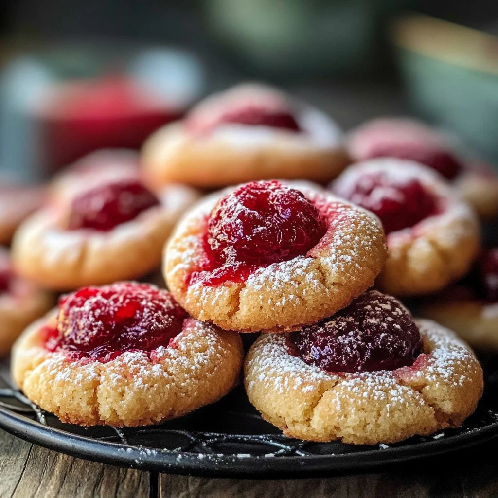 Raspberry Cookies Recipe