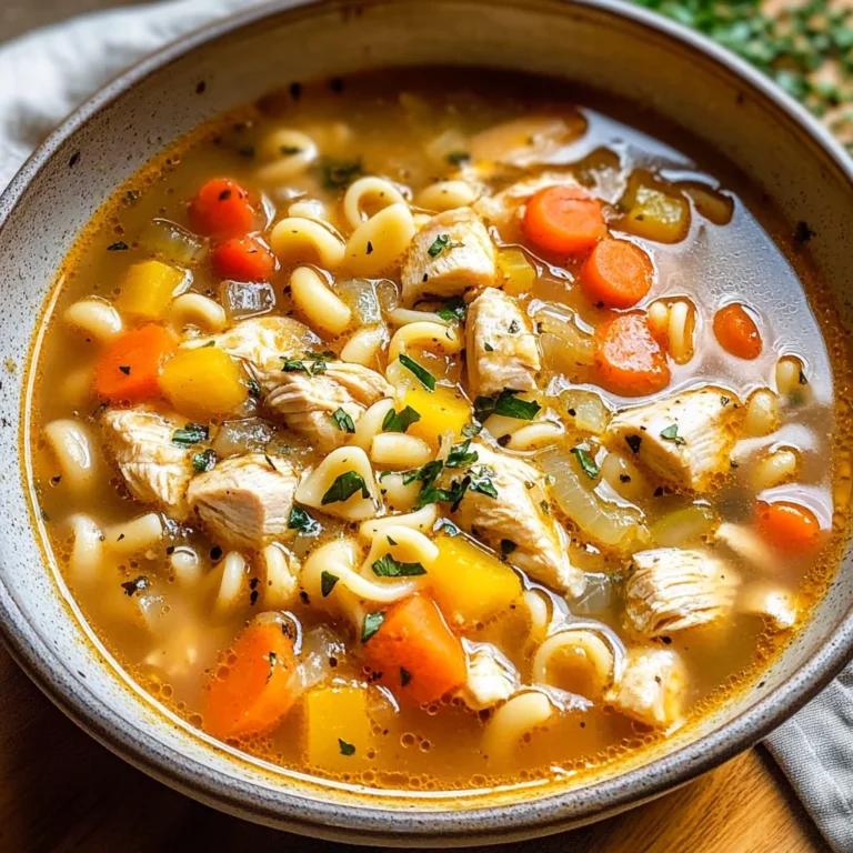 Sicilian Chicken Soup