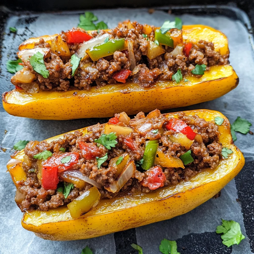 Stuffed Plantains (Canoas de Platanos)