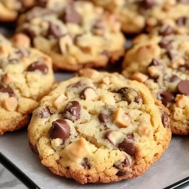 Sweet Chocolate Chip and Toffee Shortbread Cookies - Alrightwithme