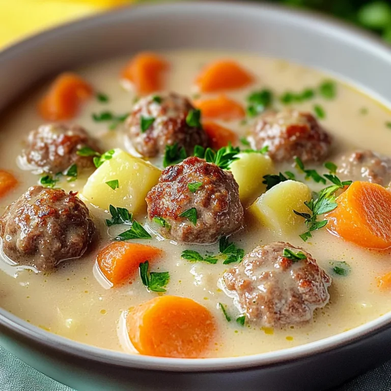 Delicious Swedish Meatball Soup Recipe
