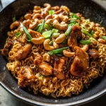 20 Minute Cashew Chicken Noodles