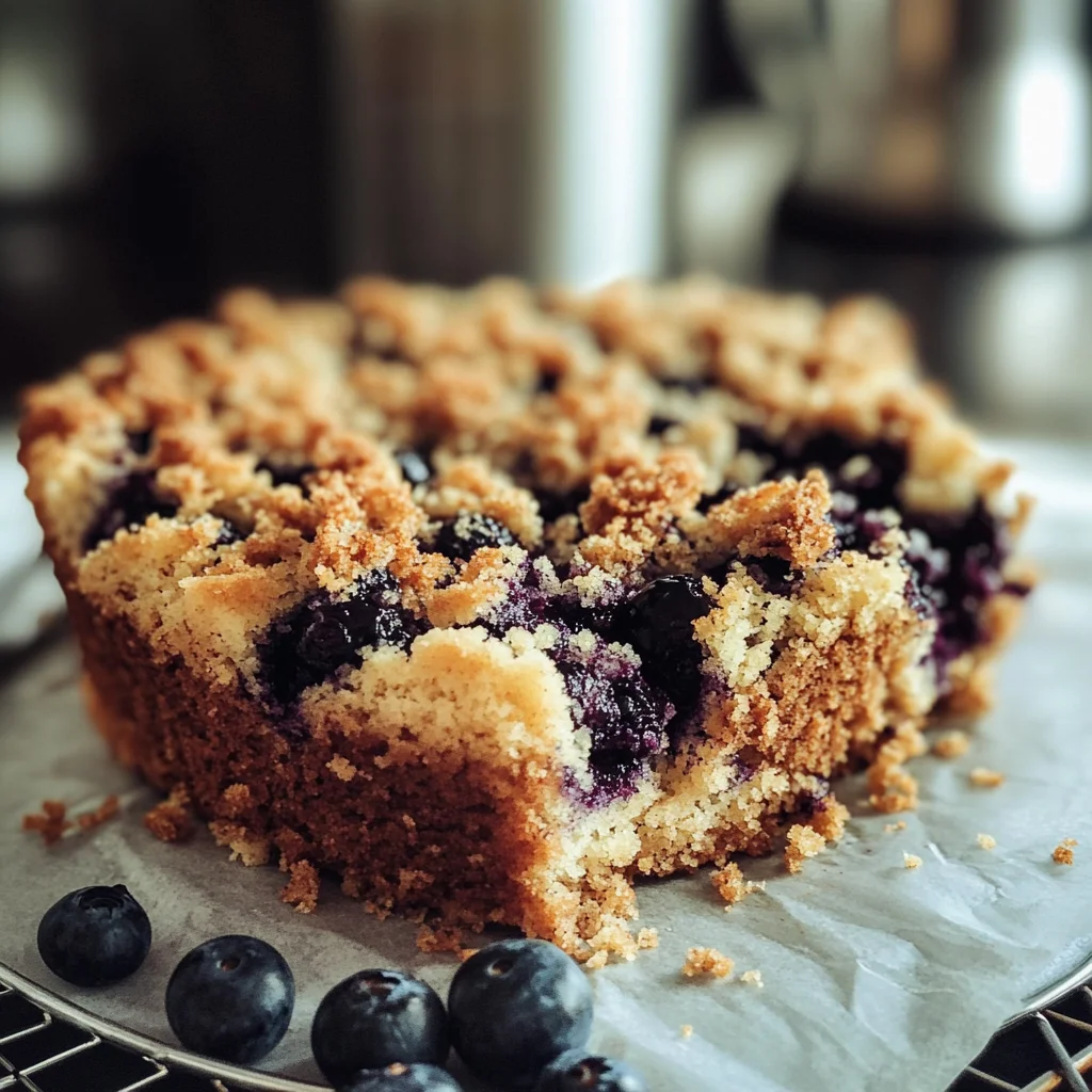 Blueberry Coffee Cake Recipe