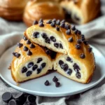 Decadent Chocolate Chip Vanilla Custard Brioches to Indulge
