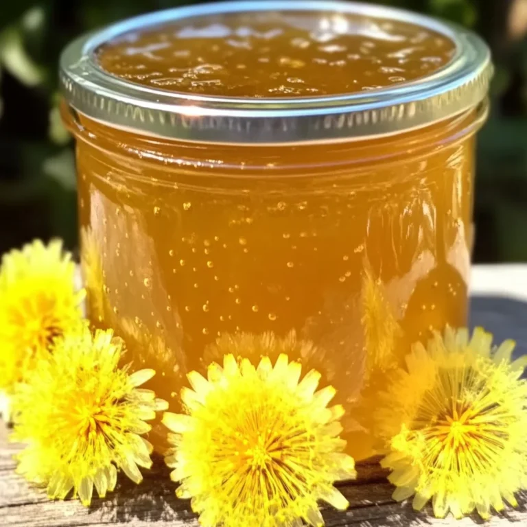 Delicious Dandelion Jelly That Tastes Just Like Honey