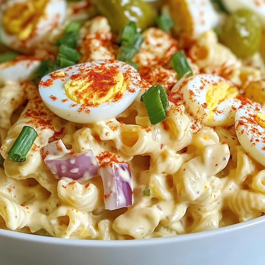 Deviled Egg Pasta Salad: Creamy Delight for Every Picnic