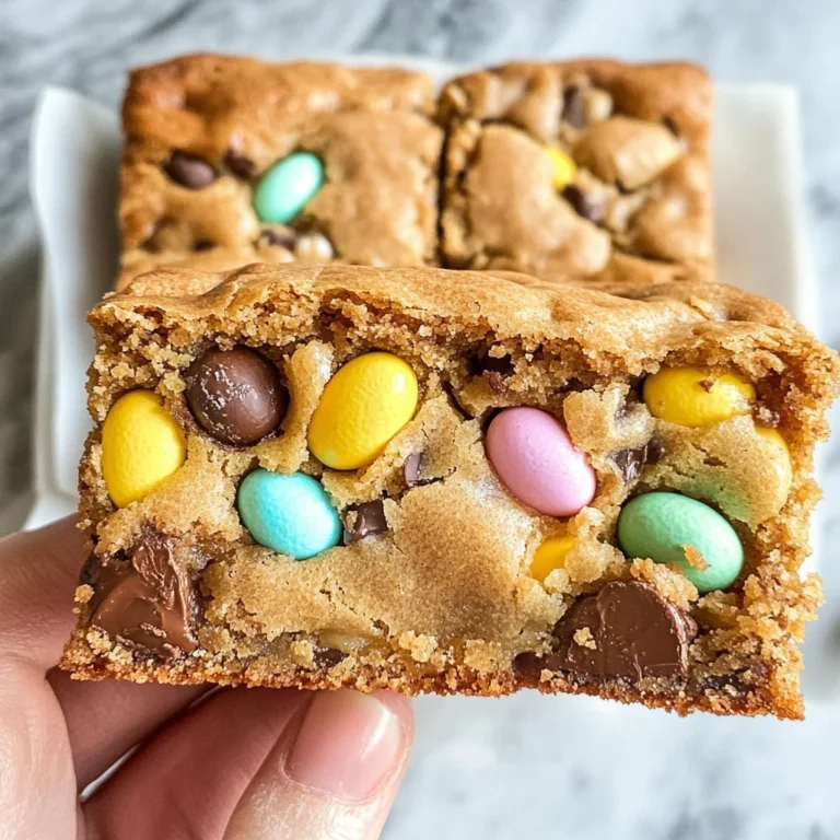 Easter Cadbury Mini Egg Blondies