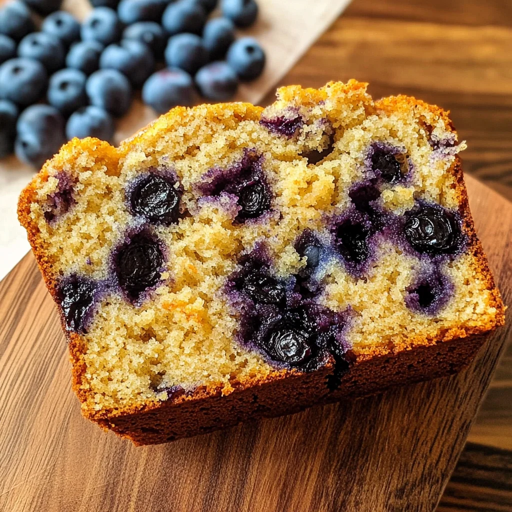Easy Blueberry Quick Bread Recipe