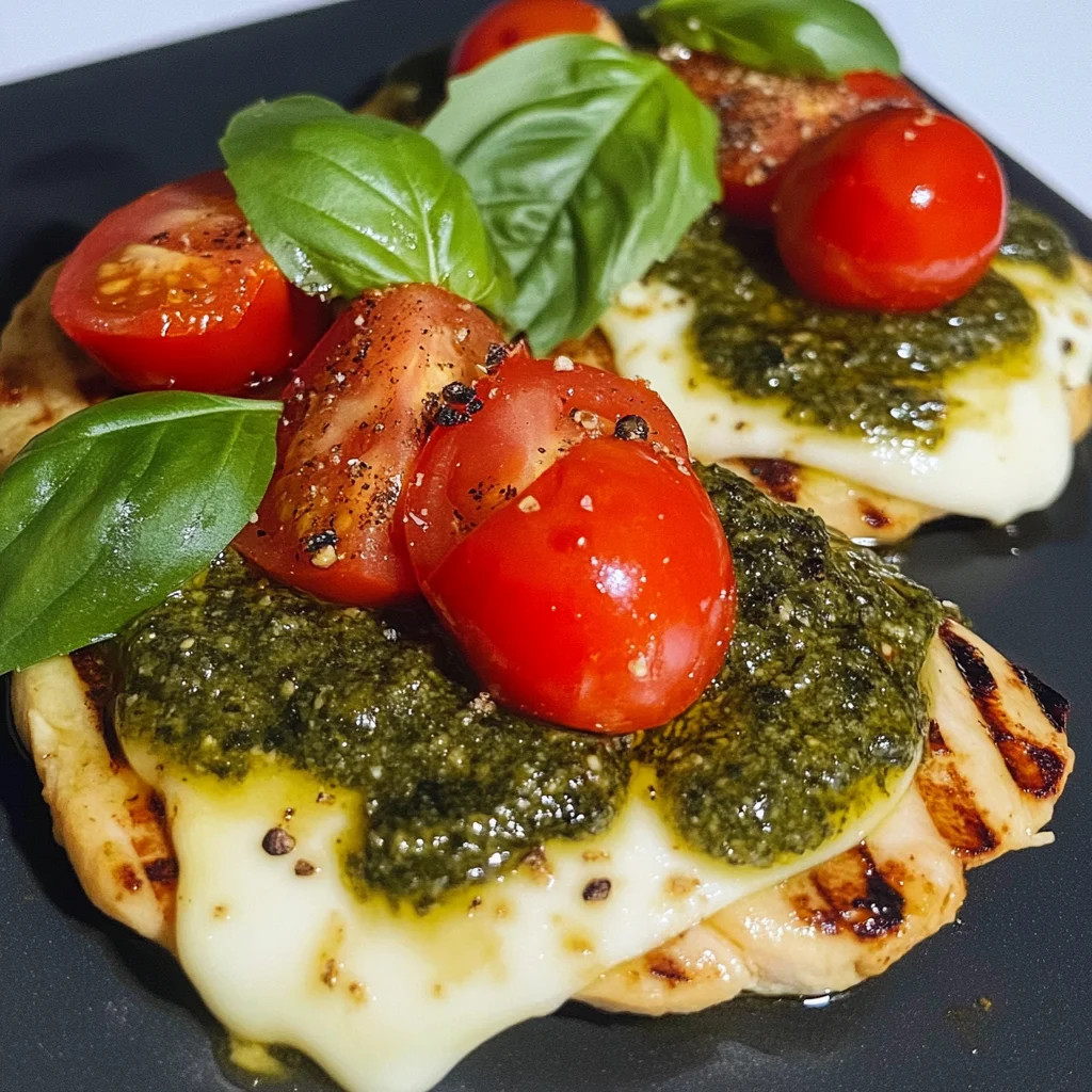 Easy Grilled Chicken Margherita