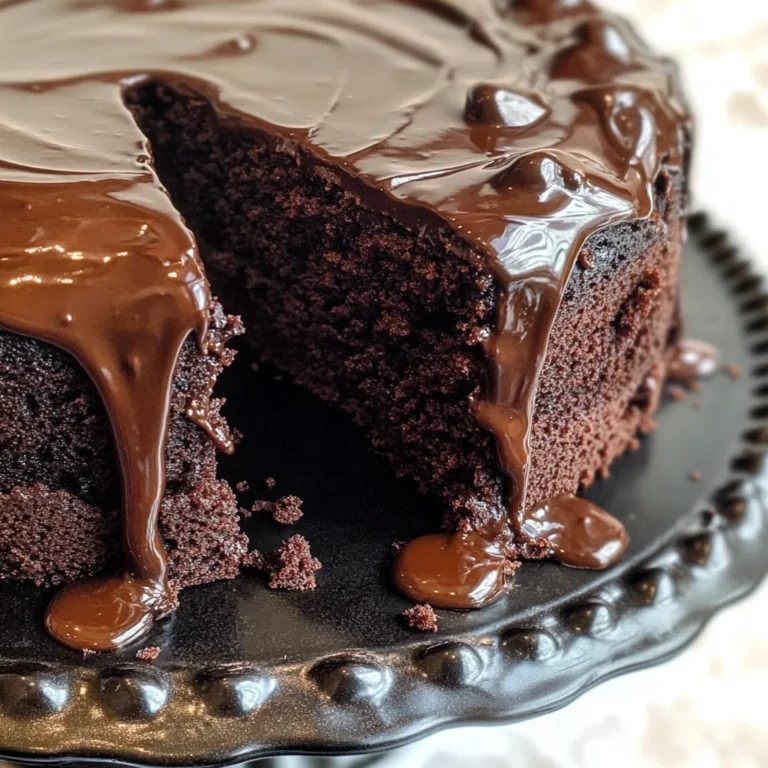 Famous Brick Street Chocolate Cake