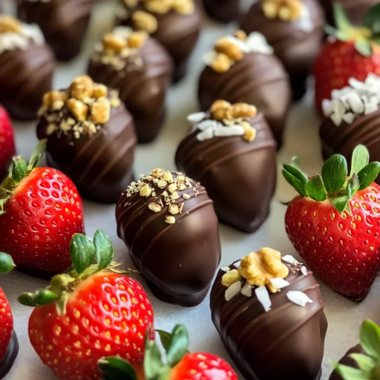 Gourmet Chocolate Covered Strawberries