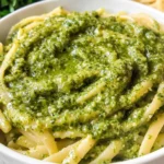 Green olive pasta sauce