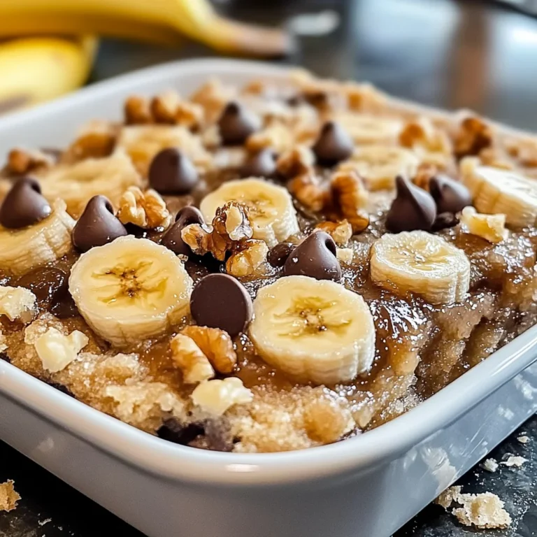 Irresistible Banana Bread Cobbler with a Gooey Twist