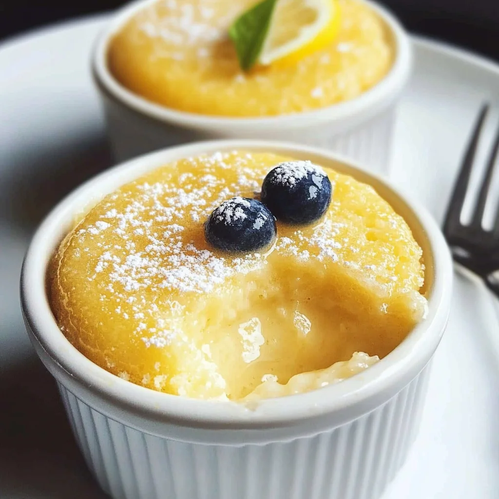 Lemon Pudding Cakes