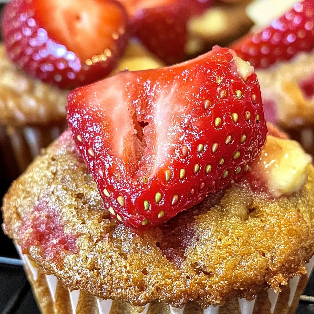 Strawberry Banana Muffins