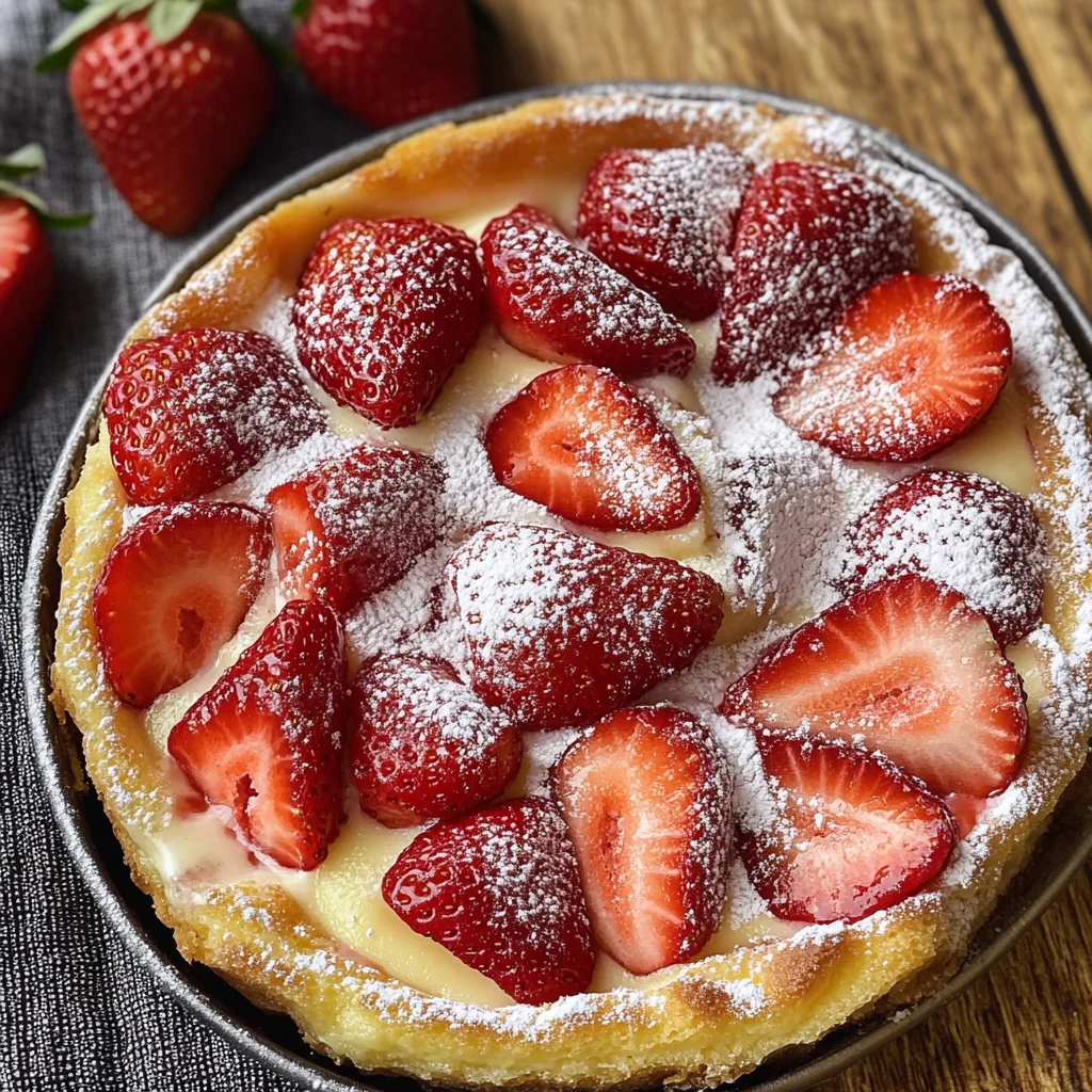 Strawberry Flaugnarde