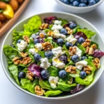 Tasty Easter Spring Salad with Goat Cheese