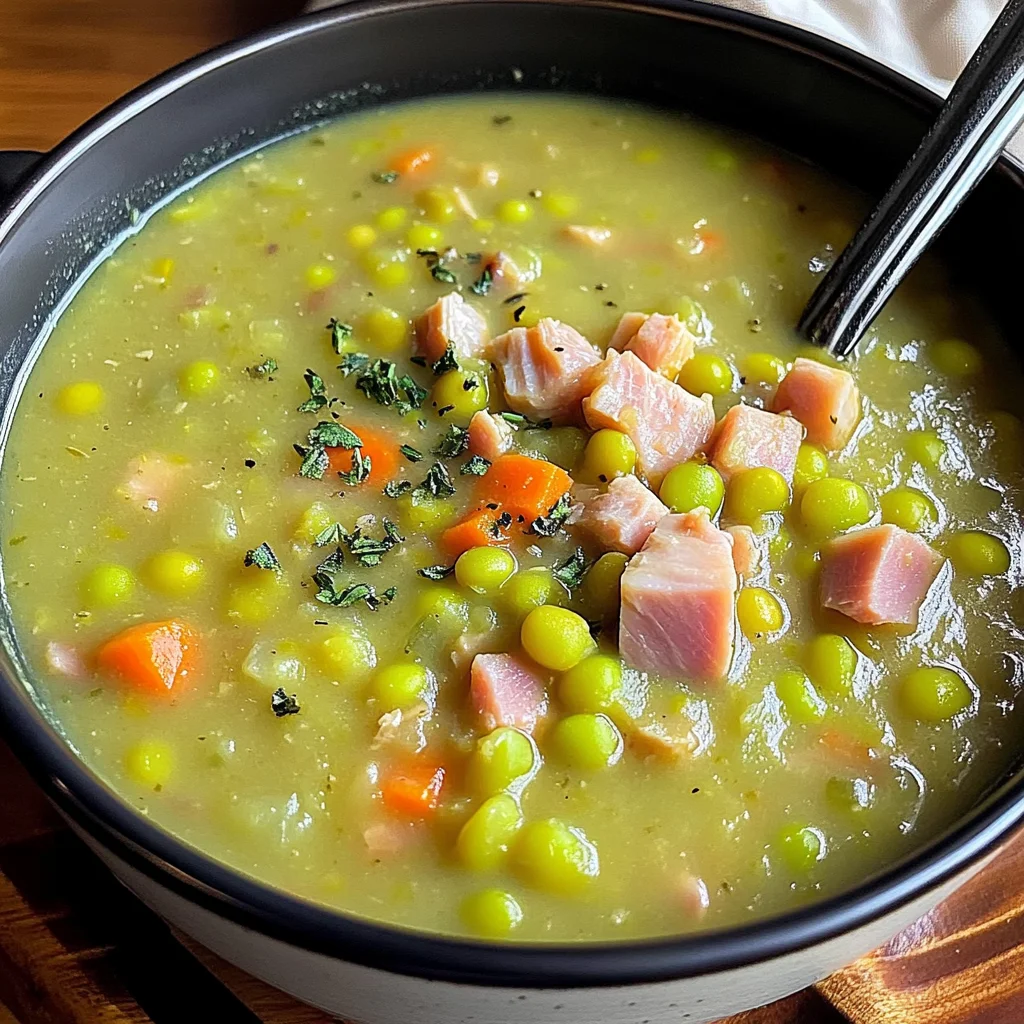 Warm Up with Hearty Split Pea Soup Just Like Grandma Used to Make
