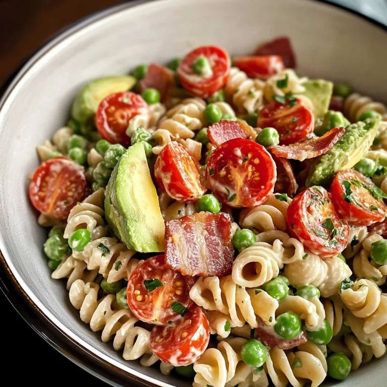 BLT Pasta Salad Recipe