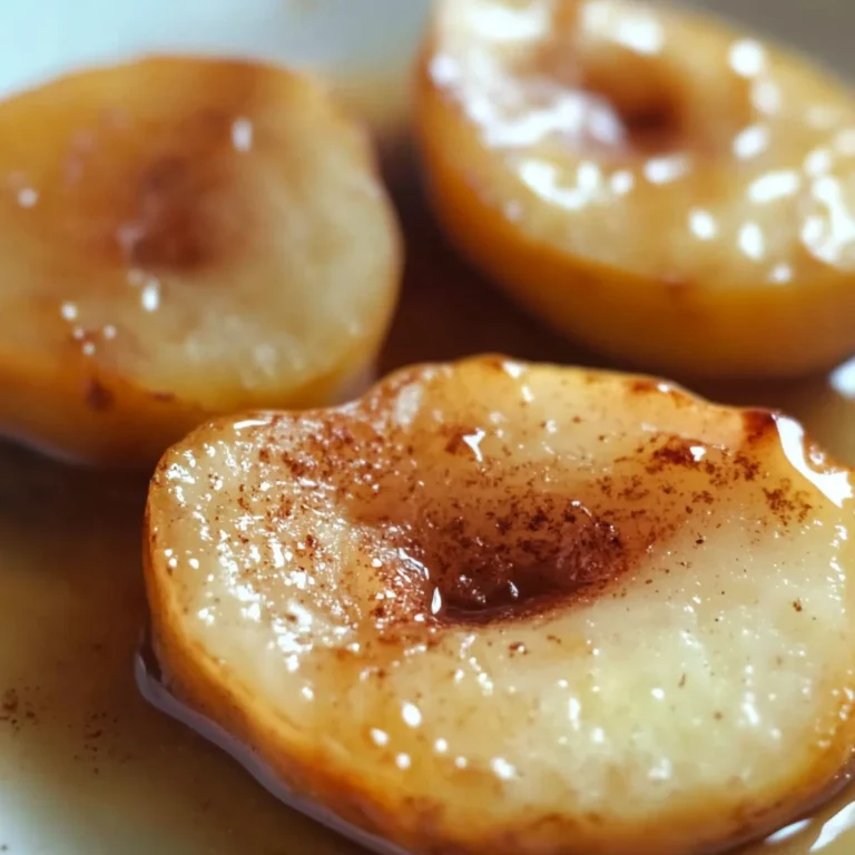 Baked Pears with Cinnamon Honey