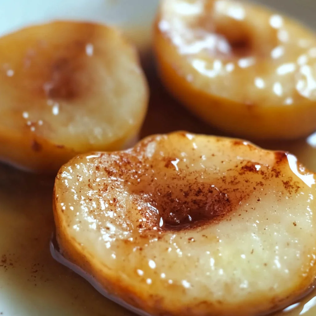 Baked Pears with Cinnamon Honey