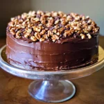 Chile Chocolate Bourbon Cake