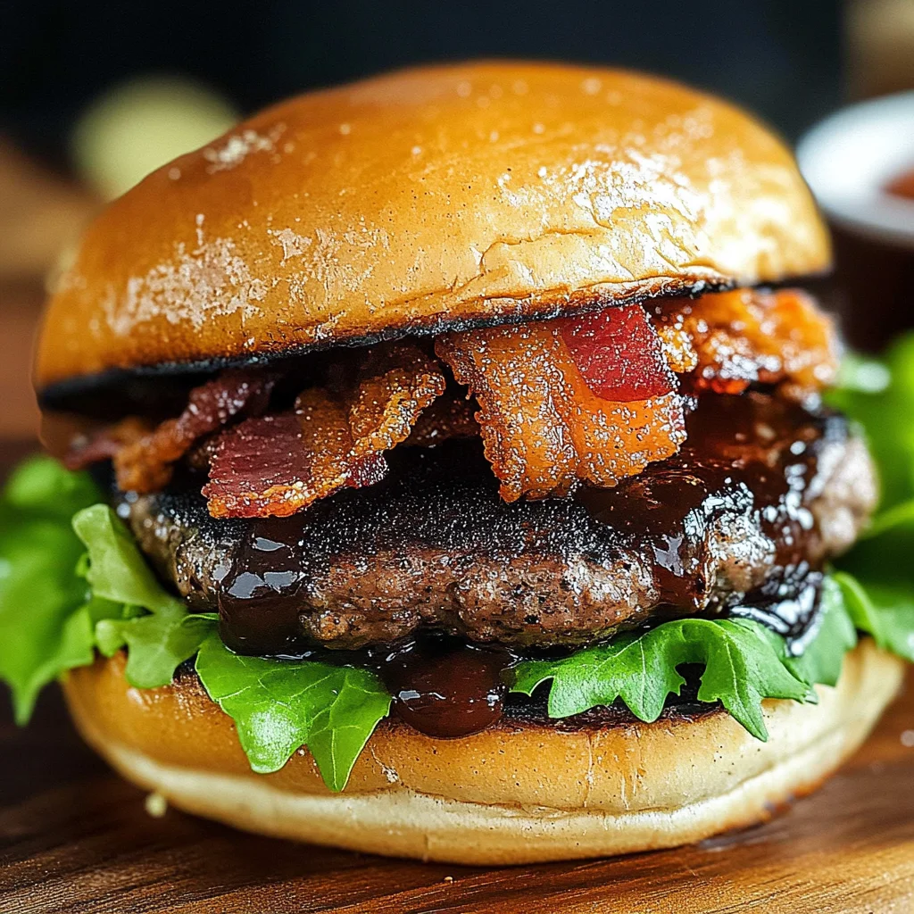 Coffee Rubbed Homemade Burgers