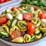 Cold Tortellini Pesto Salad