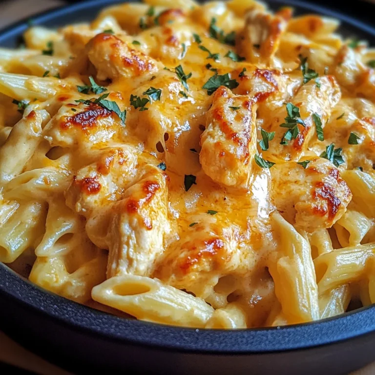 Creamy Buffalo Chicken Pasta