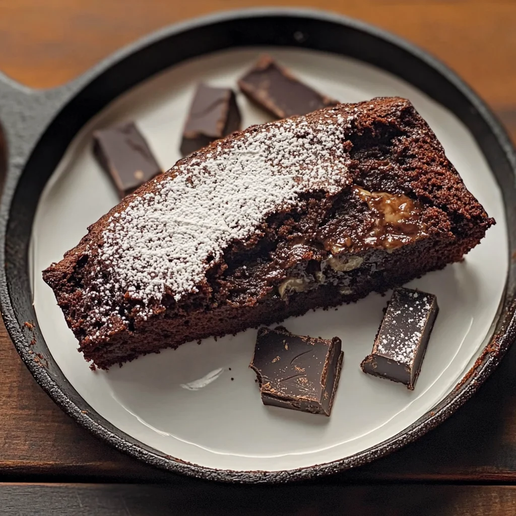 Dark Chocolate Banana Bread Recipe