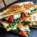 Fresh Mediterranean Quesadillas