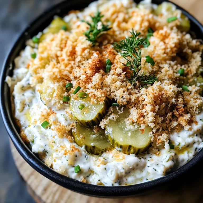 Fried Pickle Ranch Dip