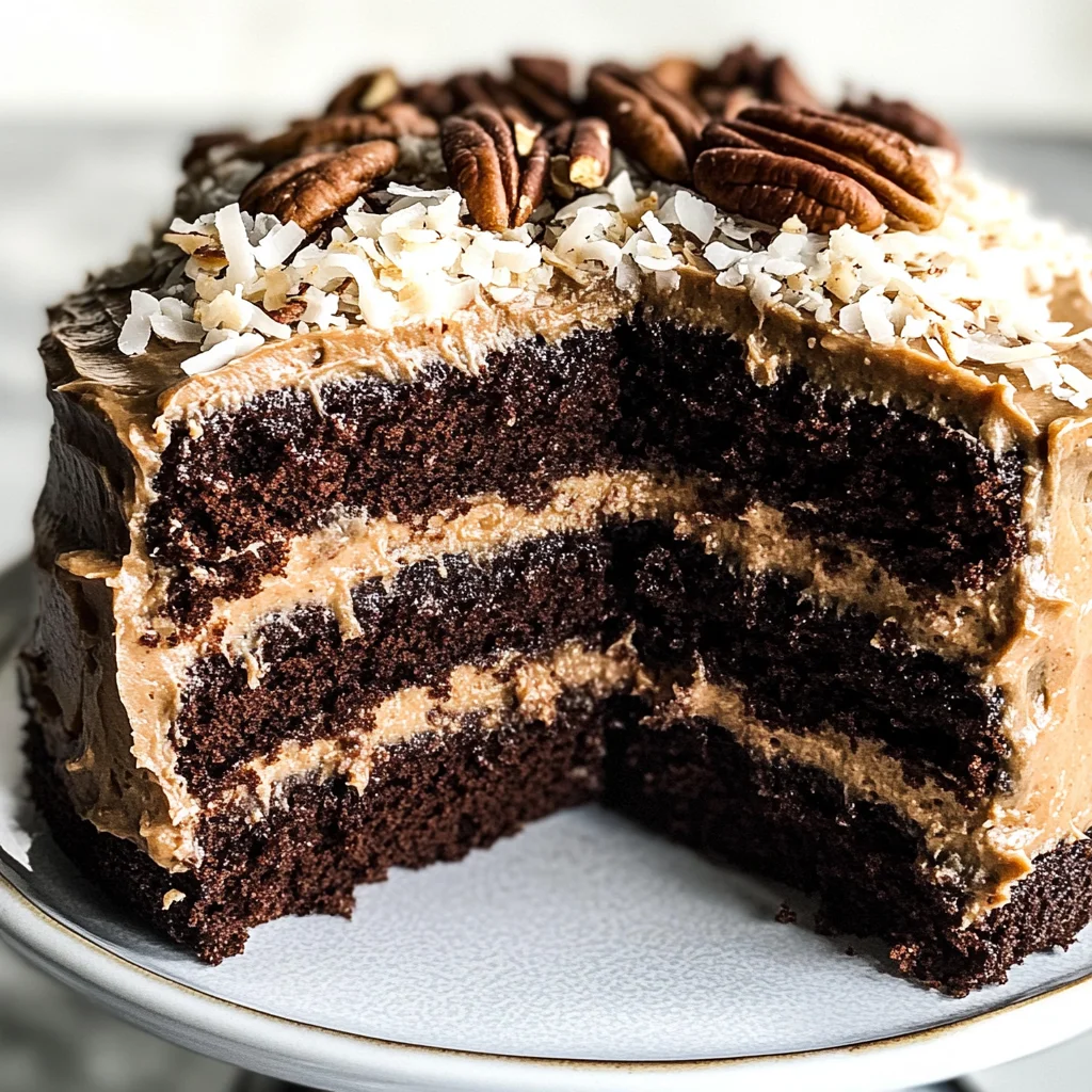 German Chocolate Cake Recipe