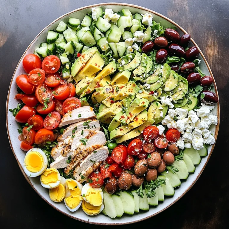 Greek Cobb Salad