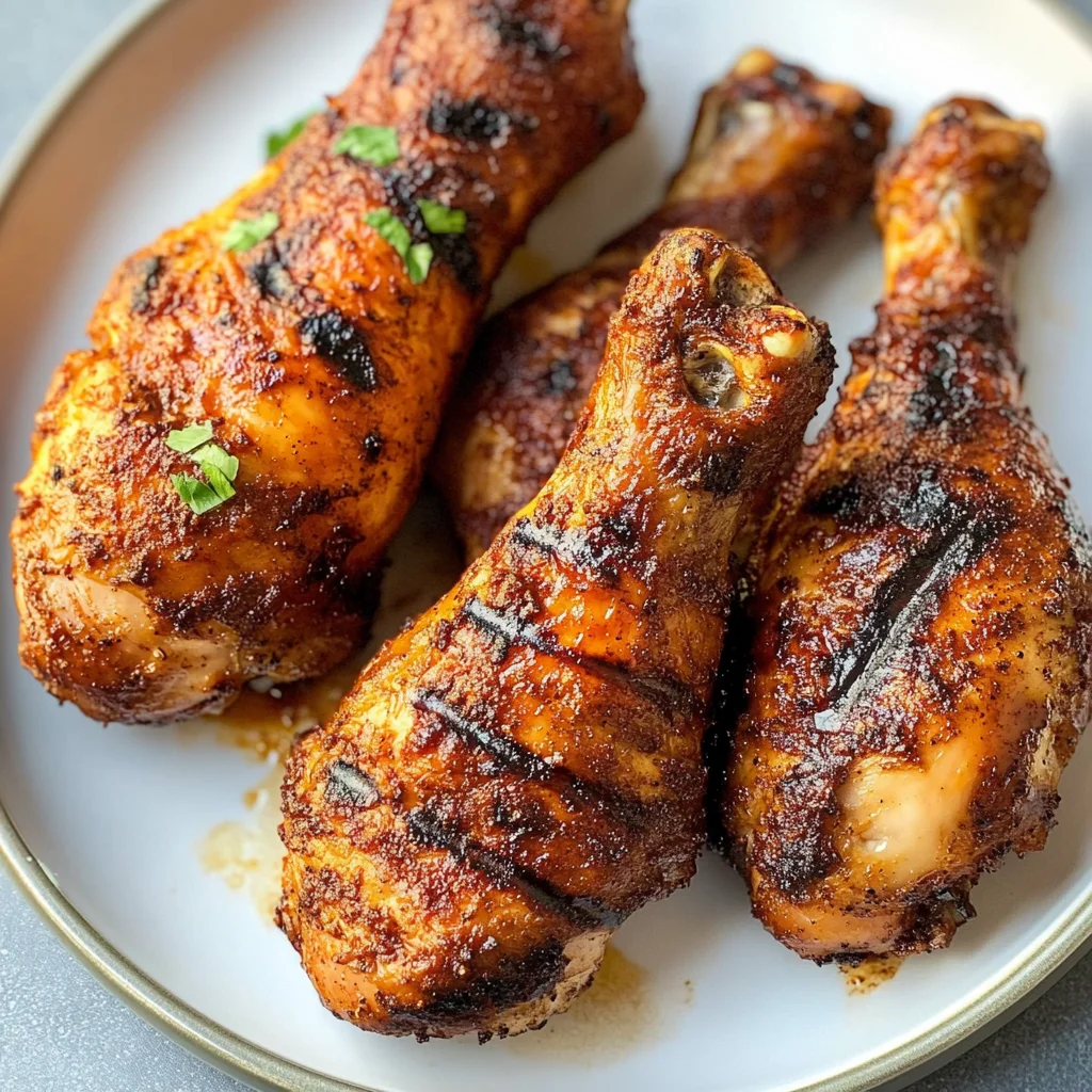 Grilled Chicken Drumsticks