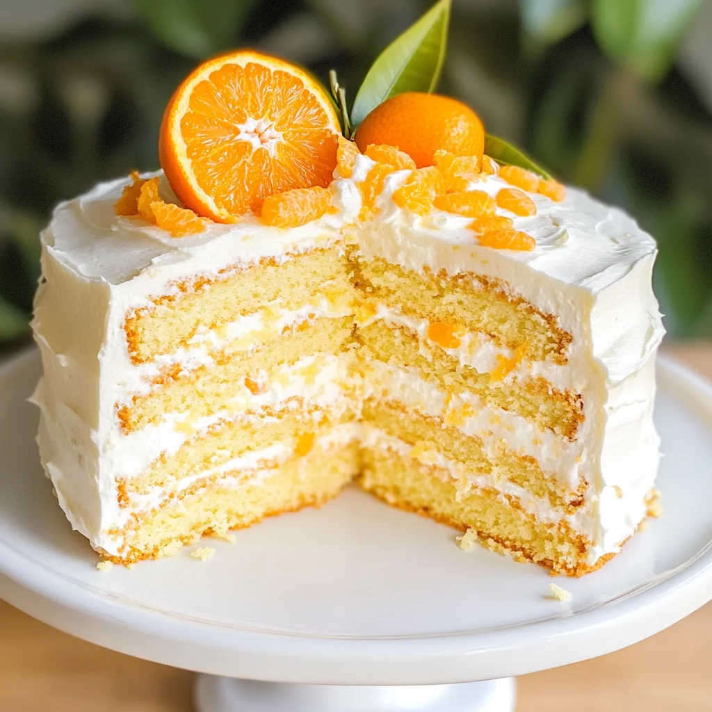 Mandarin Orange Cake