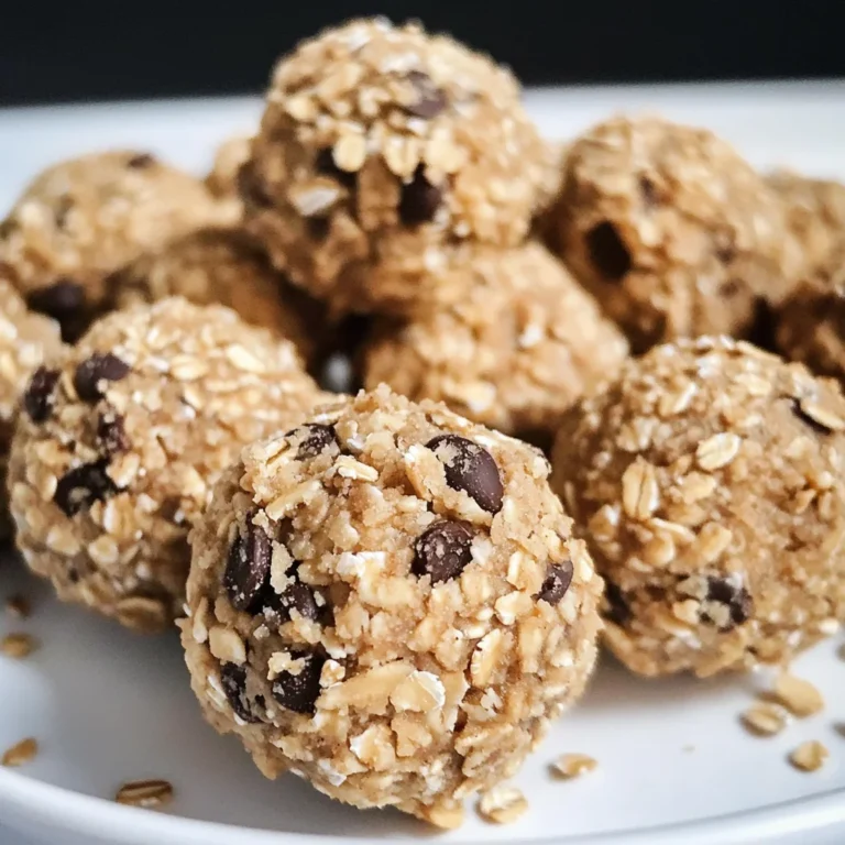 Quick + Easy No Bake Oatmeal Peanut Butter Bites