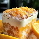 Refreshing Coconut Orange Glow - Easy Creamy Citrus Dessert Recipe