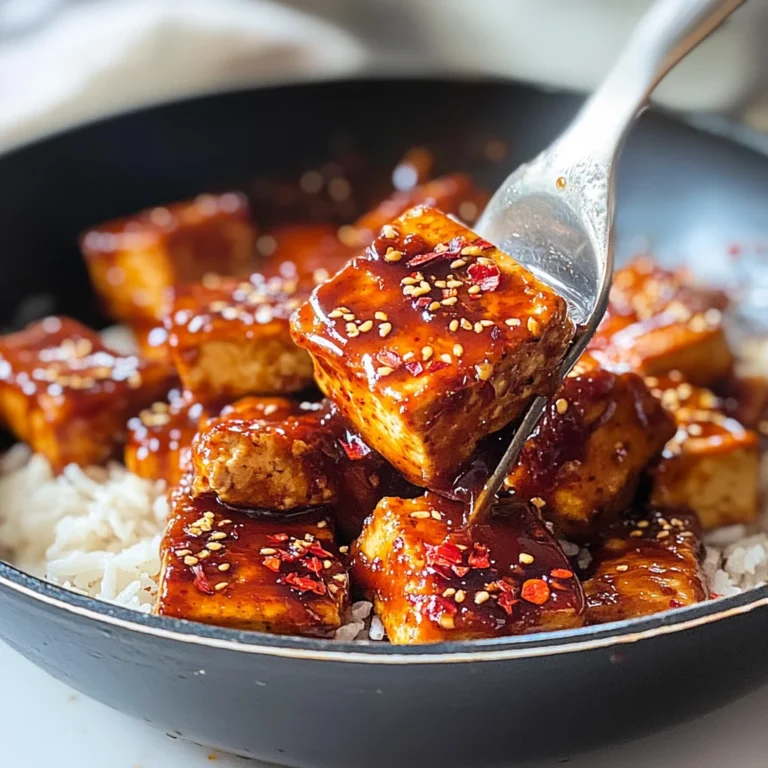 Skillet Tofu Bbq