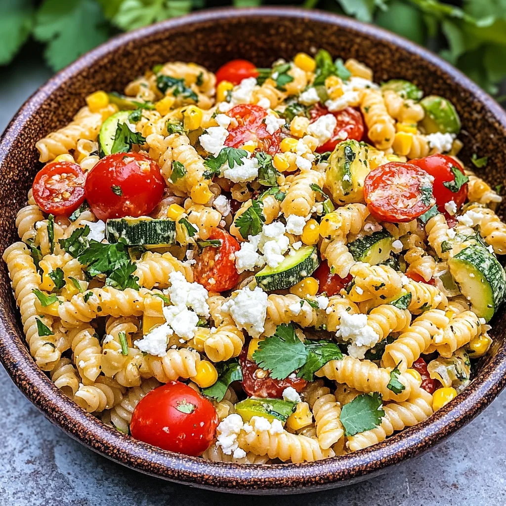Tomato Corn Pasta Salad