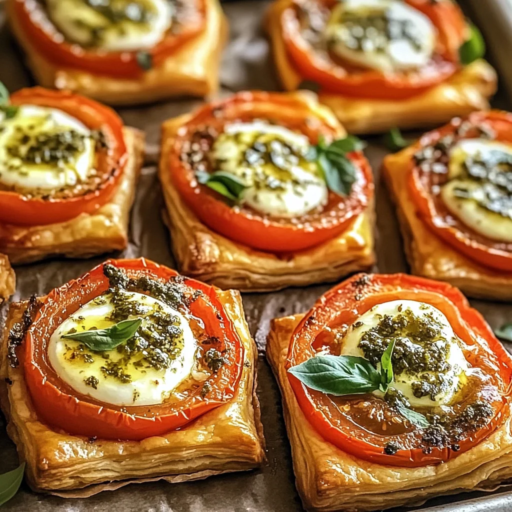 Tomato Tartlets with Puff Pastry: An Incredible 5-Step Recipe