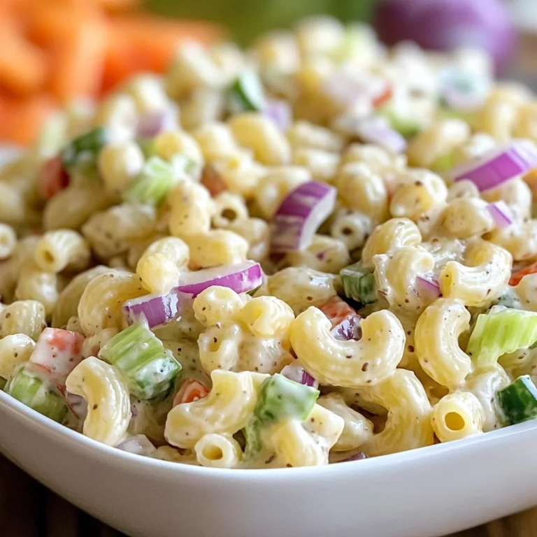 Healthy Macaroni Salad Recipe
