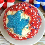 Red White & Blue Golden Oreo Cheese Ball