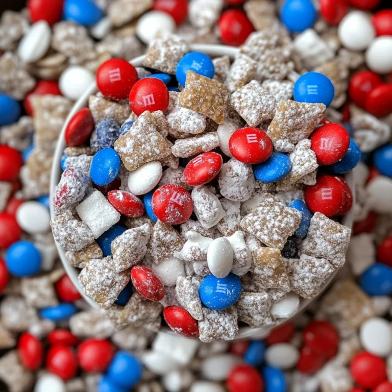 Red White & Blue Puppy Chow